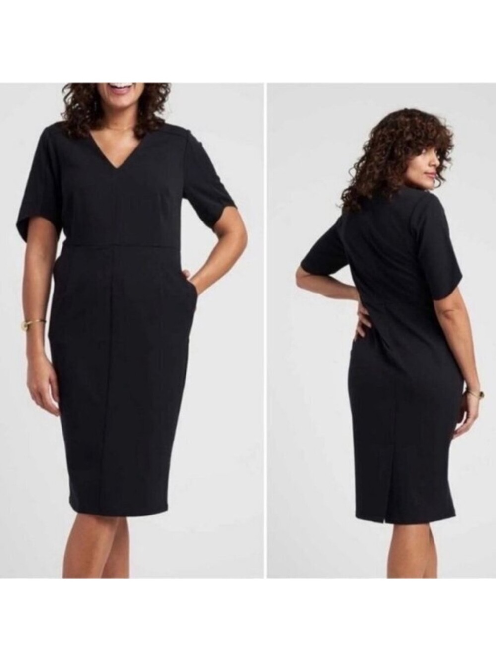 Universal Standard Moira V-neck Dress